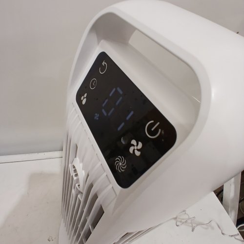 OSCILLATING PORTABLE AIR COOLER - 110-240 V, 24W, 1200 ML WATER TANK - WHITE (MODEL: K1) image 2