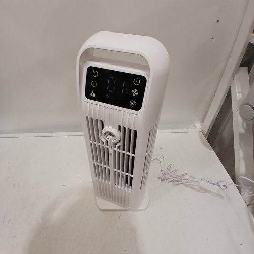 OSCILLATING PORTABLE AIR COOLER - 110-240 V, 24W, 1200 ML WATER TANK - WHITE (MODEL: K1) image 3