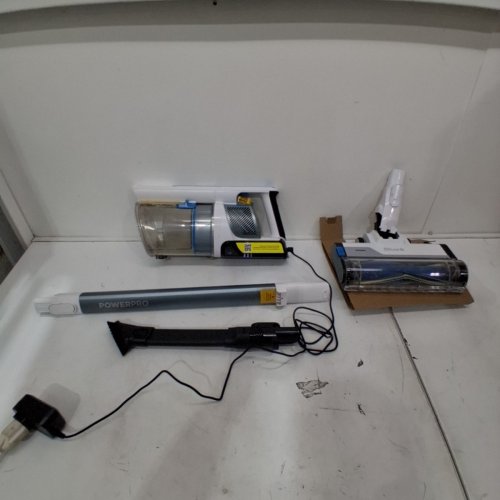 SHARK POWERPRO PLUS CORDLESS HEPA STICK VACUUM WITH ATTACHMENTS - PURE WATER/WHITE (MODEL: IZ377H) image 3