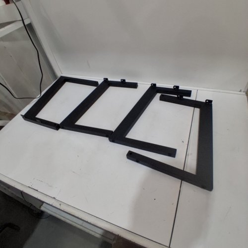 4PK COFFEE TABLE REPLACEMENT LEGS - 28" X 20" - BLACK image 2