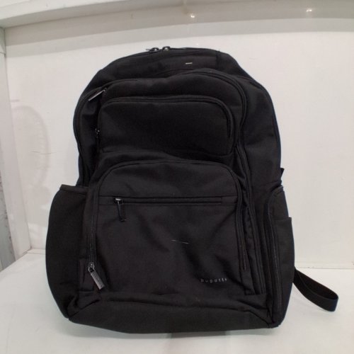 BUGATTI ULTIMATE TRAVEL BACKPACK WITH RFID BLOCKING POCKETS - 19" - BLACK (MODEL: 1805676) image 2