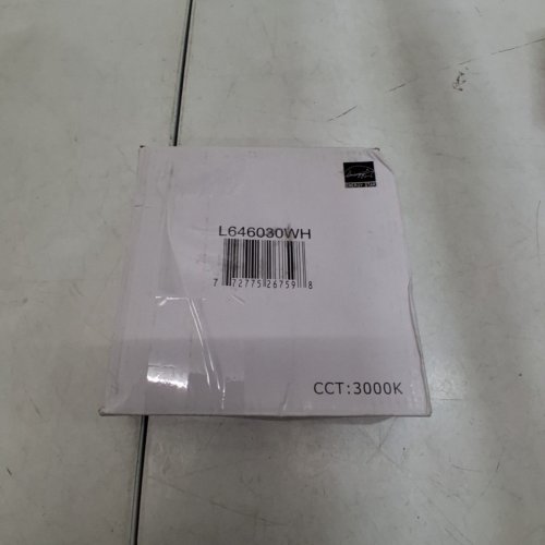 LED CEILING LIGHT - 3000 K, 600 LM - WHITE (ITEM: CSC3030-LED-30 K-WH) image 6