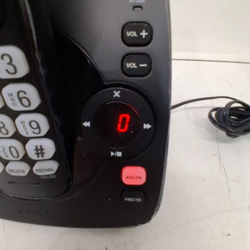 4PC VTECH DECT 6.0 HANDSET CORDLESS HOME PHONE ANSWERING SYSTEMS WITH ANSWERING MACHINE - BLACK (MODEL: CS6224-21) image 2