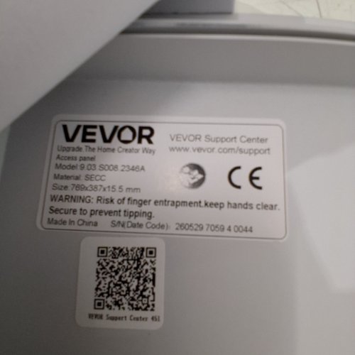 VEVOR ACCESS PANEL - 30.2" X 15.2 - WHITE (MODEL: 9.03.S008.2346A) image 2