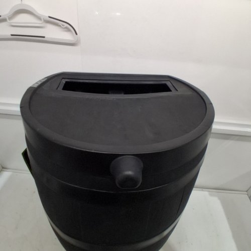 PLASTIC RAIN BARREL - 50GAL - BLACK (MODEL: 551000301M8000) image 4