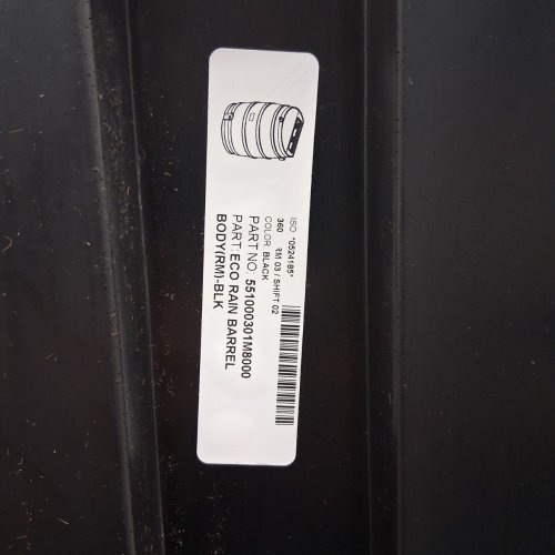 PLASTIC RAIN BARREL - 50GAL - BLACK (MODEL: 551000301M8000) image 5