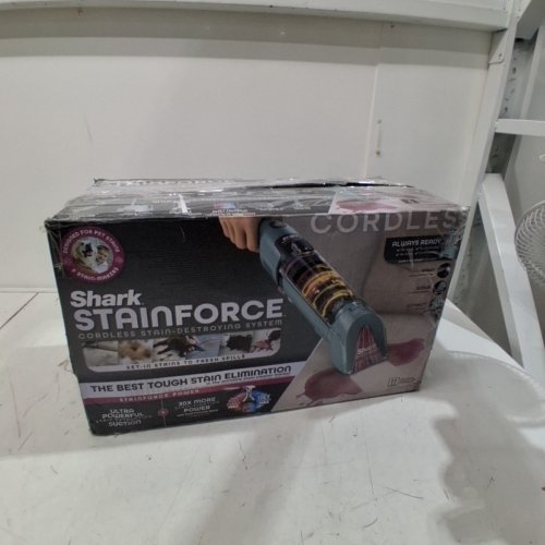 SHARK CORDLESS STAINFORCE STAIN-DESTROYING SYSTEM - TEAL/BLACK (model: HX101C) image 7