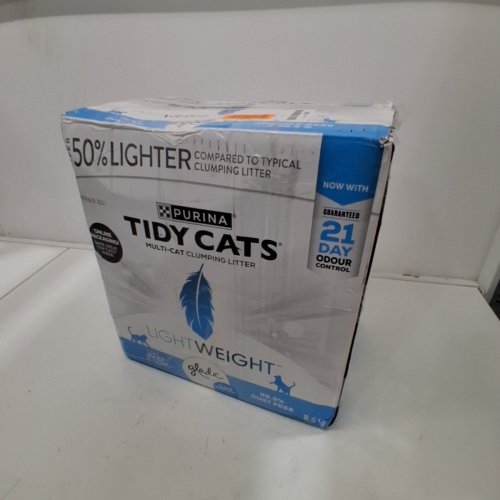 PURINA TIDY CATS LIGHTWEIGHT MULTI-CAT CLUMPING LITTER WITH GLADE CLEAR SPRINGS - 8.5KG image 4