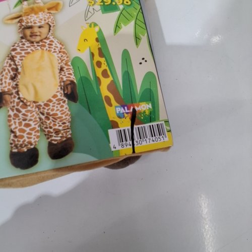 BABY PALAMON CUDDLY GIRAFFE COSTUME - 12-18 MONTHS - BROWN (STYLE: 1538) image 2