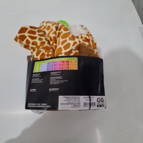BABY PALAMON CUDDLY GIRAFFE COSTUME - 12-18 MONTHS - BROWN (STYLE: 1538) image 4