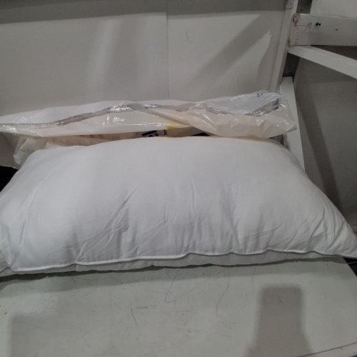 FLUFFCO. DOWN ALTERNATIVE HOTEL BED PILLOW - KING - WHITE image 2