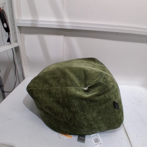 COUTURE POUF FLOOR CUSHION WITH REMOVABLE COVER - 19.5" X 13.5" - GREEN (MODEL:1942946) image 2