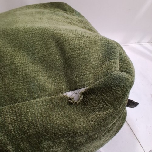 COUTURE POUF FLOOR CUSHION WITH REMOVABLE COVER - 19.5" X 13.5" - GREEN (MODEL:1942946) image 3