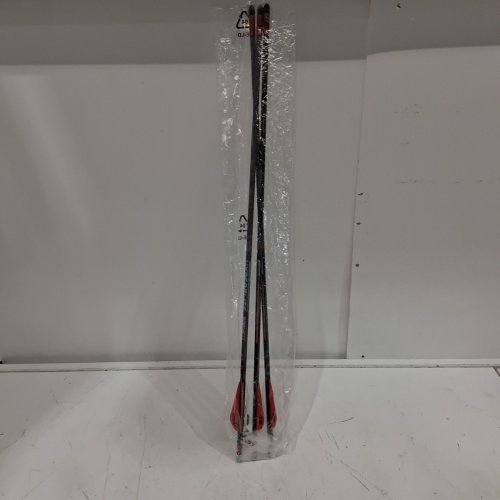 3PK BARNETT HYPERFLITE CARBON CROSSBOW ARROWS - 22" - BLACK / RED image 4