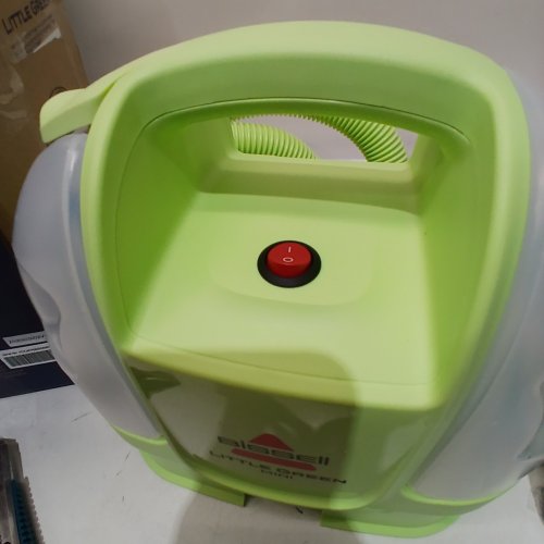 BISSELL LITTLE GREEN MINI CORDED PORTABLE CARPET AND UPHOLSTERY DEEP CLEANER WITH SELF-CLEANING TOUGH STAIN TOOL AND HYDRORINSE TOOL (MODEL: 4075B) image 2