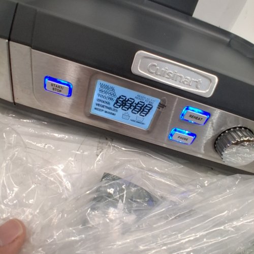 CUISINART COOK FRESH DIGITAL GLASS STEAMER - 5L CAPACITY - STAINLESS STEEL (MODEL: STM-1000C) image 2
