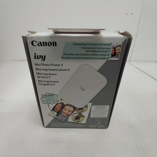 CANON IVY 2 MINI DIGITAL PHOTO PRINTER WITH APP - PURE WHITE - (MODEL: PV-223) image 4