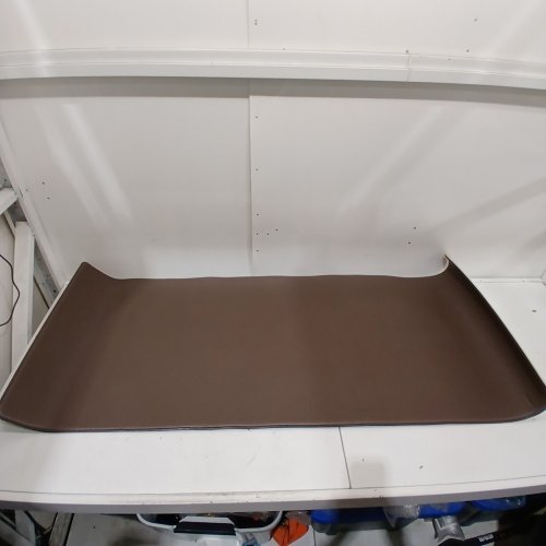 ANTI-FATIGUE FLOOR MAT - 24" X 60", CUSHIONED KITCHEN COMFORT MAT, WATERPROOF, NON-SLIP - BROWN image 2