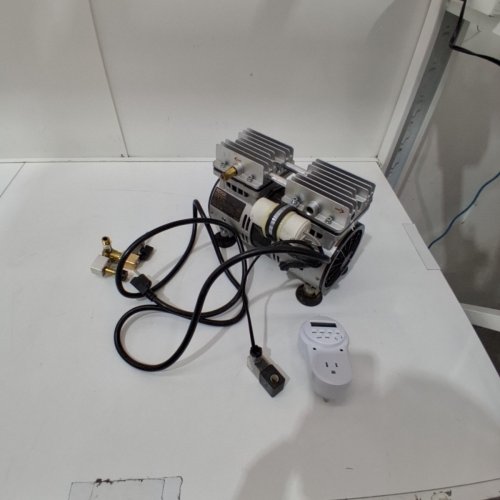 POND AERATION KIT COMPRESSOR AND TIMER FOR DEEP WATER LAKE/POND - 550W 3/4HP - SILVER/BLACK - (MODEL: OLF400D-140BS-A) image 3