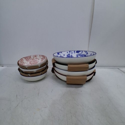 8PC SIGNATURE BOWL SET - 5.5" / 8.7" - WHITE/ASSORTED COLOURS (MODEL: 1983729) image 4