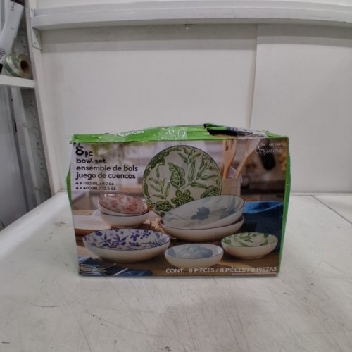 8PC SIGNATURE BOWL SET - 5.5" / 8.7" - WHITE/ASSORTED COLOURS (MODEL: 1983729) image 5