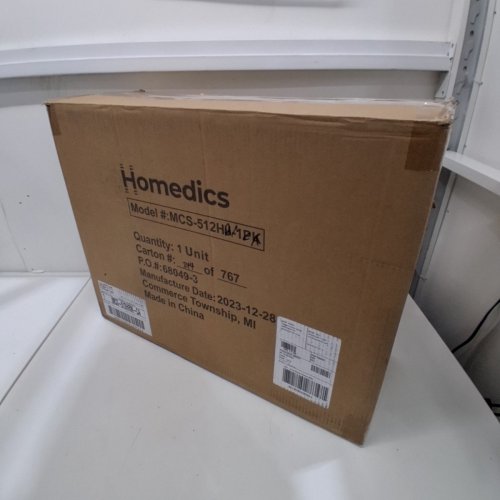 HOMEDICS SHIATSUFLEX MASSAGE CUSHION - GREY (MODEL: MCS-512HRM-CA) image 5