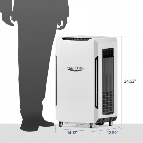 ALORAIR SENTINAL PRO 55X DEHUMIDIFIER WITH PUMP - 1500 SQ.FT - WHITE (MODEL:SENTINAL PRO55X) image 3