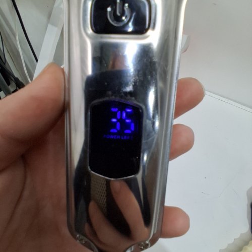 5PC ONEISALL DOG CLIPPERS - 4 SIZE GUARDS - SILVER (MODEL: RFC-676) image 2