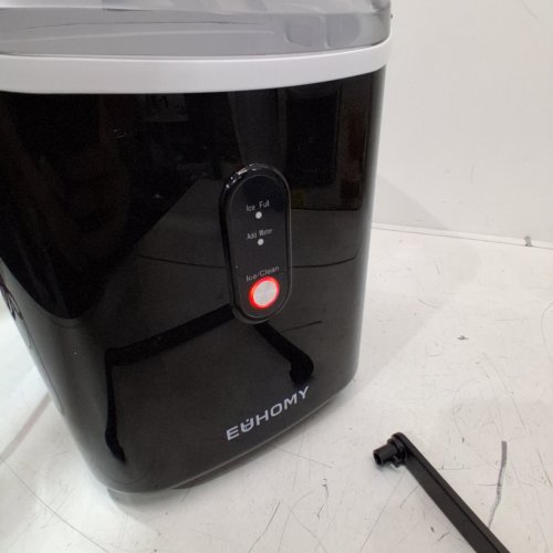 EUHOMY COUNTERTOP NUGGET ICE MAKER - MAKES 35 LBS IN A DAY - BLACK (MODEL: IM002-N) image 2