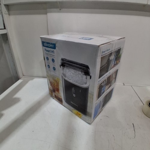 EUHOMY COUNTERTOP NUGGET ICE MAKER - MAKES 35 LBS IN A DAY - BLACK (MODEL: IM002-N) image 6
