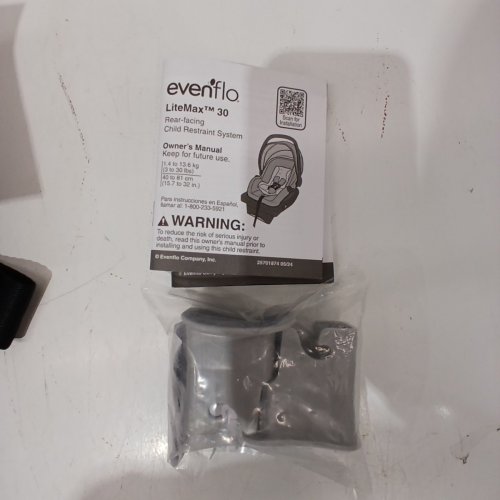 EVENFLO LITEMAX 30 INFANT CAR SEAT BASE ONLY - BLACK image 4