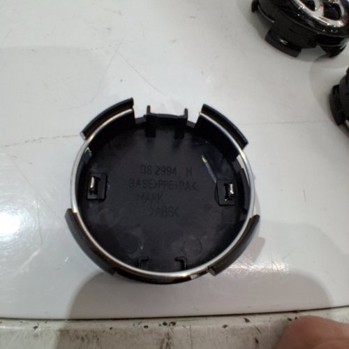4PC TOYOTA WHEEL CENTER CAPS - BLACK image 2