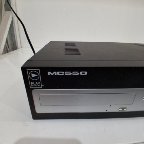 PLAYNETWORK C500 SERIES MEDIA PLAYER WITH CD DRIVE - 500GB HARD DRIVE - BLACK/SILVER (MODEL: C550) image 3