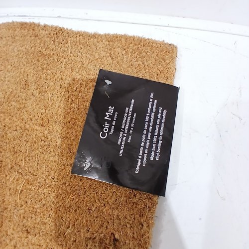 IH CASADÉCOR RECTANGULAR ENTRYWAY DOOR MAT - 30" X 18" - BROWN - (MODEL:J-063) image 3