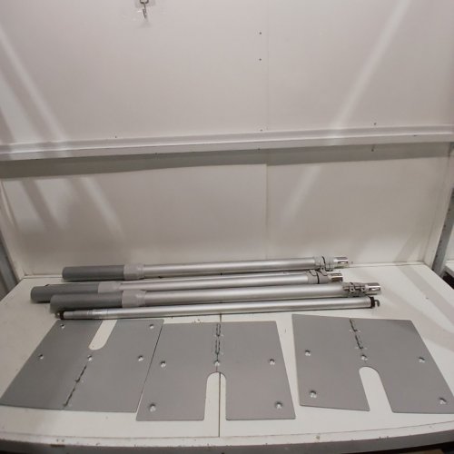 HEAVY DUTY METAL BACKDROP STAND KIT - SILVER image 2
