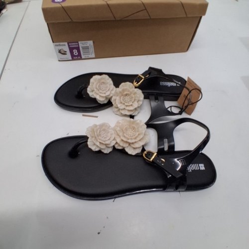 WOMEN'S MELISSA SOLAR SPRINGTIME SANDAL - SIZE 8 - BLACK (STYLE: 1984148) image 2