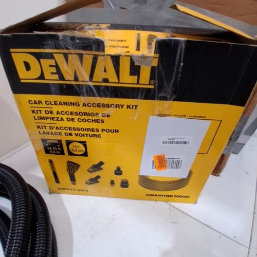 DEWALT CAR CLEANING ACCESSORY KIT - 14.75FT (MODEL: DXVA13-0801) image 5