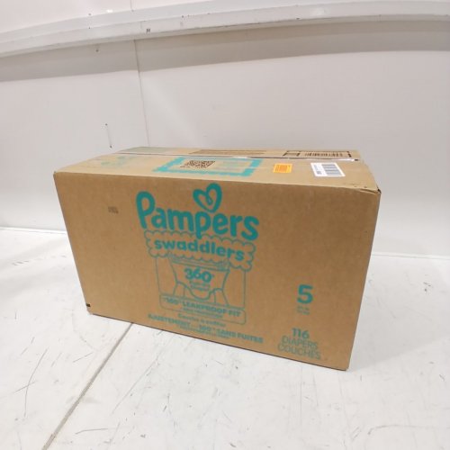 116PK PAMPERS SWADDLERS 360 PULL ON DIAPERS - SIZE 5 image 2