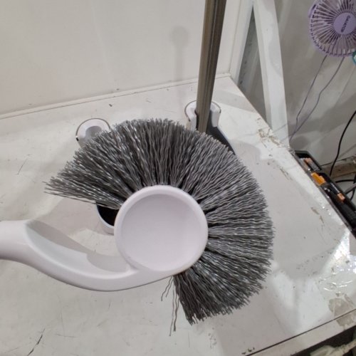 2PC SIMPLEHUMAN PLUNGER AND TOILET BRUSH BUNDLE - WHITE image 4