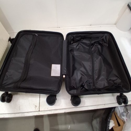 3PC KTAXON LUGGAGE SUITCASE SET WITH 360° SPINNER WHEELS, HARDSIDE & LIGHTWEIGHT - 20", 24", 28" - WHITE/BLACK image 10