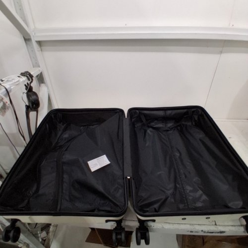 3PC KTAXON LUGGAGE SUITCASE SET WITH 360° SPINNER WHEELS, HARDSIDE & LIGHTWEIGHT - 20", 24", 28" - WHITE/BLACK image 12