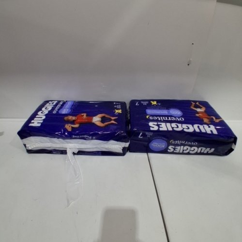 68PK HUGGIES DISNEY BABY OVERNITES DIAPERS - SIZE 7 - WINNIE THE POOH (MODEL: 54923) image 4