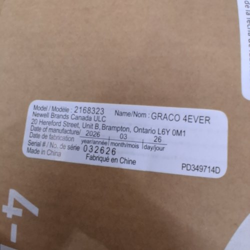 GRACO 4EVER 4-IN-1 CONVERTIBLE FROM INFANT TO TODDLER CAR SEAT WITH WASHABLE SEAT COVER - 4-120LB CAPACITY - DREW STYLE /NAVY BLUE (MODEL: 2168323) image 2
