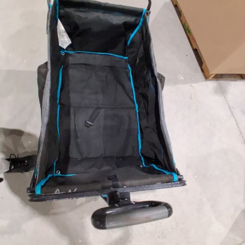FOLDABLE WAGON - 37" X 26" -GREY/BLACK/TEAL (MODEL: 2622069) image 3