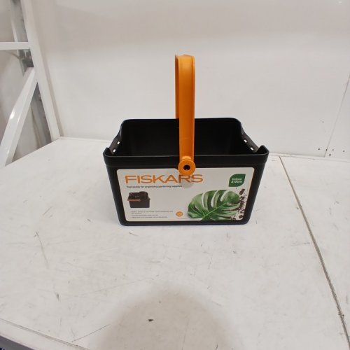 FISKARS GARDENING TOOL CARRY CADDY - 10" X 13" - BLACK/ORANGE image 2