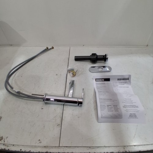 MOEN ONE-HANDLE LAVATORY FAUCET - CHROME (MODEL: INS10662B) image 3