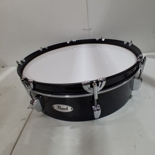 PEARL FRAME PLAYABLE DISPLAYABLE DRUM WITH WALL MOUNT - 20" X 5" - WHITE/BLACK (MODEL: PDF2031) image 2