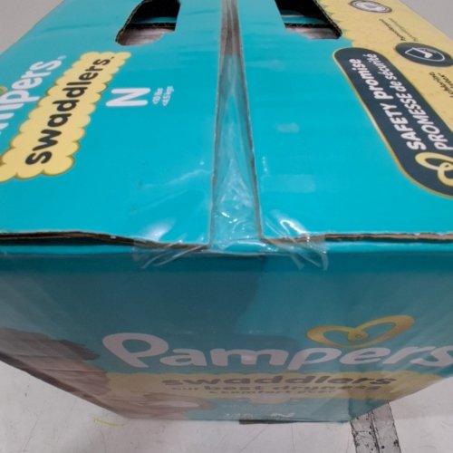 132PK PAMPERS SWADDLERS DIAPERS - NEWBORN SIZE image 3