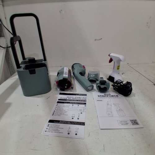 SHARK CORDLESS STAINFORCE STAIN-DESTROYING SYSTEM - TEAL/BLACK (MODEL: HX101C) image 3
