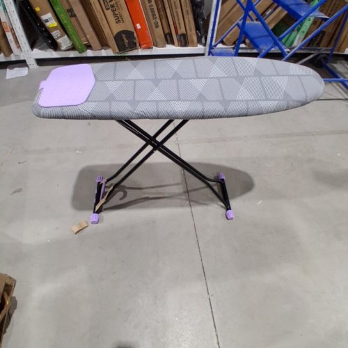 APEXCHASER IRONING BOARD WITH IRON REST - 13" X 43" - GREY - (MODEL: RYP1343HT-19-28G) image 2